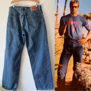 Levi’s 550 relaxed‎ denim jeans 35x30